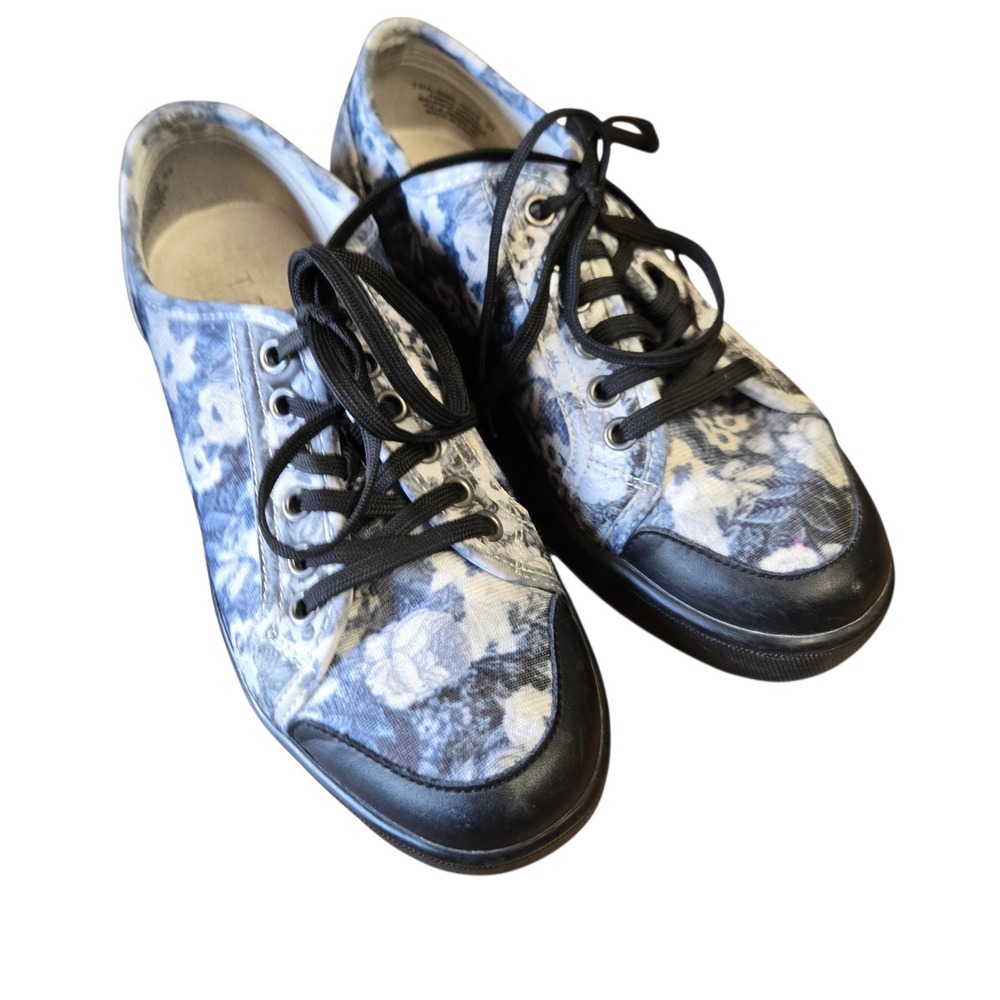 Alegria Sneakers Womens 37‎ TRAQ  Black Patterned Comfort Running